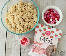 Load image into Gallery viewer, STRAWBERRY VALENTINE CHEX MIX