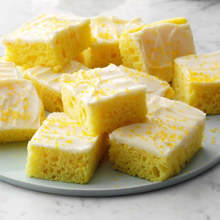 LEMON SHEET CAKE